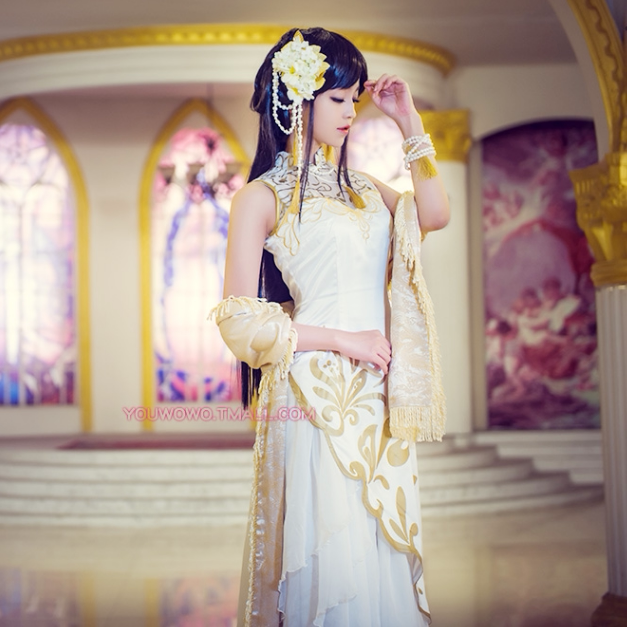 出租 暖暖cosplay上海烟云梦旗袍中国风古风衣服女装漫展拍照活动