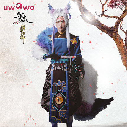 妖狐觉醒cos套装出租阴阳师cosplay男装游戏服装租赁漫展直播抖音