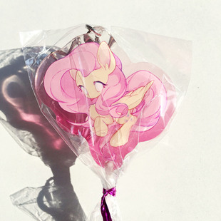 【不可食用】亚克力棒棒糖彩虹小马周边钥匙扣挂件同人马国蹄工铺