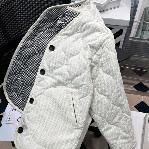 胖mm羽绒棉服夹棉外套女