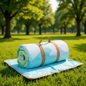 超声波铝膜野餐垫防潮垫加厚户外地垫野餐布春游垫子露营垫帐篷垫