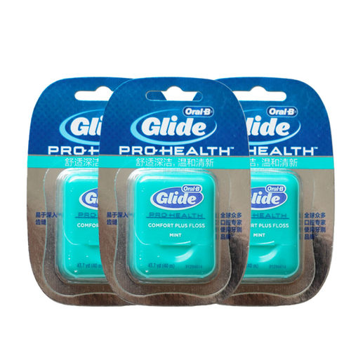 欧乐b舒适深洁40米扁形牙线