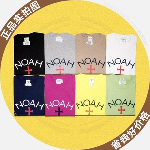 Tee Logo Core 新派潮汇 NOAH 潮牌十字T恤男女圆领Sup十字架短袖