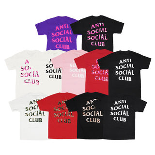 (清仓) ANTI SOCIAL SOCIAL CLUB ASSC 潮牌男女圆领T恤 情侣短袖