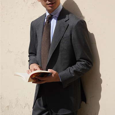 CM那不勒斯皇后意大利Drago cortina130支深灰色鲨鱼纹套装417