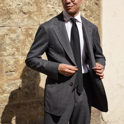 CM那不勒斯皇后意大利Drago Vantage130支深灰色亲王格套装420