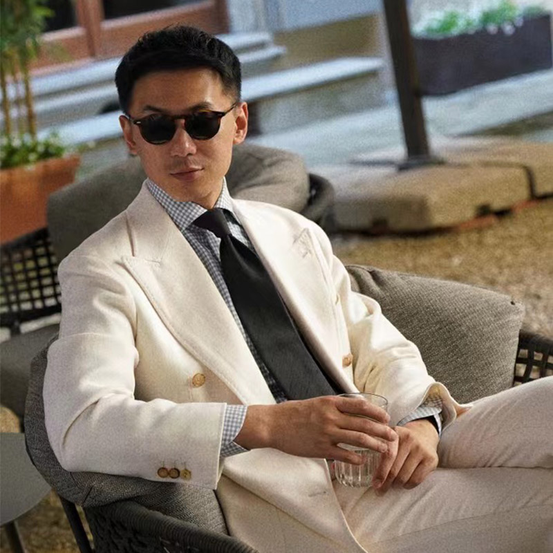 CM全羊毛四季婚禮商務禮服西服