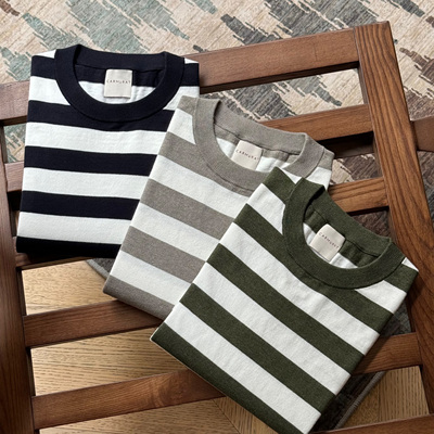 CM那不勒斯皇后针织海魂衫男短袖春夏休闲圆领针织T恤