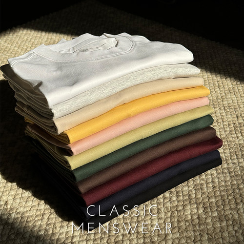 CM那不勒斯皇后十一色sorona精梳棉混纺休闲内搭亲肤舒适内衣T恤