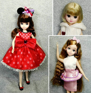 正散 现货日本TAKARA TOMY LICCA丽嘉/丽佳娃娃生日礼物 女孩玩具