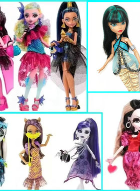 新款玩具人偶娃娃衣服配件monster high怪物高中童话高中裙子泳衣