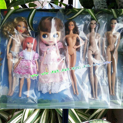 6分娃娃加厚防尘袋/收纳袋 丽芙可儿丽佳小布PP/FR/MOMOKO/OB/FR