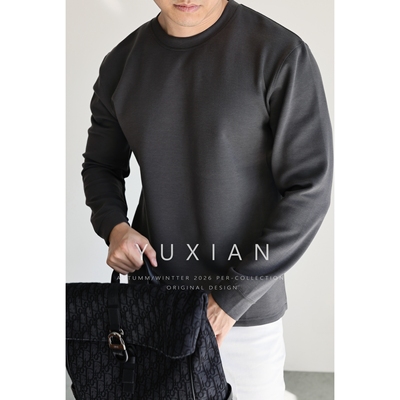 YUXIAN澳洲美利奴羊毛天丝长袖