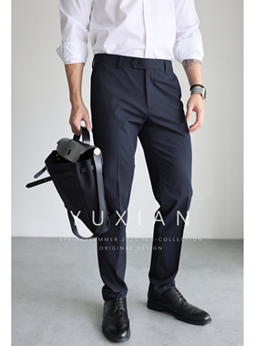 【 LYCRA弹力】硬核凉感CoolMax西裤吸湿速干商务修身长裤春夏季