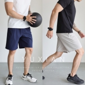 轻盈四面弹速干原纱防晒运动短裤 Teflon®三防 硬核全能休闲裤