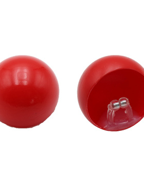 新品二代小丑鼻子无绳塑料磁吸鼻夹红鼻子化妆舞会派对表演道具