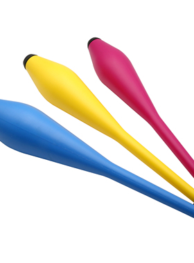 入门级手技棒 杂技棒杂耍樽捷克棒马戏团道具暖场Juggling Clubs