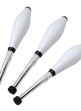 多片式软炳杂技棒甩棒手技棒 专业捷克棒小丑道具Juggling Clubs