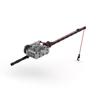 小小工程师国产积木小颗粒机械组模型益智儿童拼插玩具鱼竿