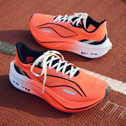 飞电4c运动初中生专用男童春夏款女碳板气垫黑科技跑鞋男款跑步鞋