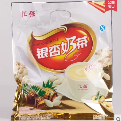 【两袋以上优惠】泰兴特产 汇强银杏奶茶 银杏晶袋装奶茶  包邮,咖啡/麦片/冲饮,袋装奶茶,淘宝优惠券,粉丝福利购,淘宝优惠卷