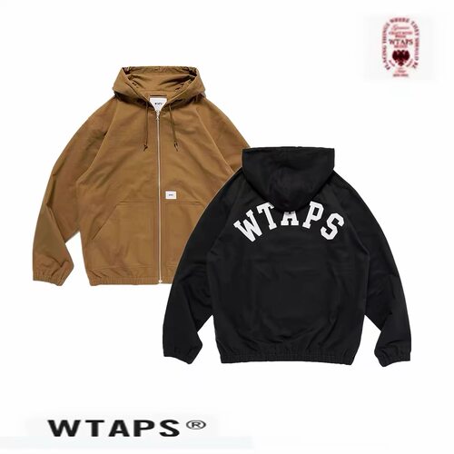 【官网折扣】WTAPS D00M / JACKET日系宽松字体刺绣夹克外套 26FW