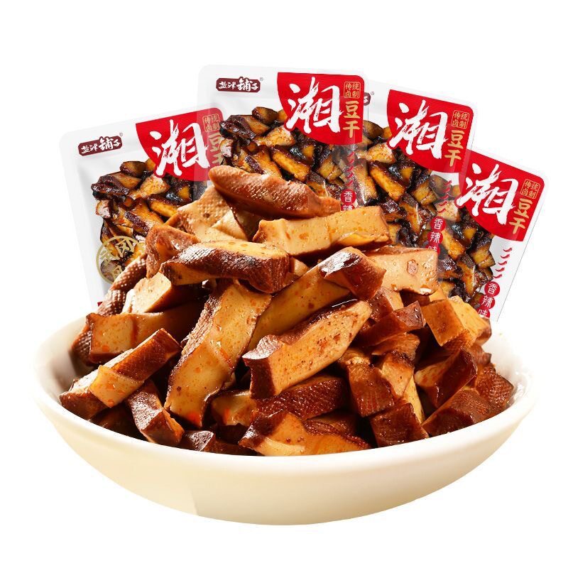 盐津铺子柴火豆干豆腐干湖南特产湘式香干零食小吃休闲食品小包装