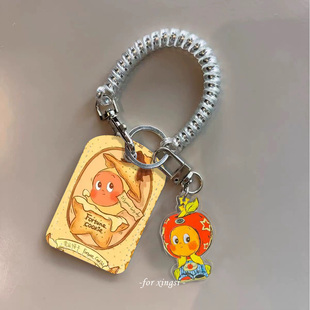 幸运饼干星星人水滴门禁小卡nfc感应卡套保护套可爱挂件包防丢绳