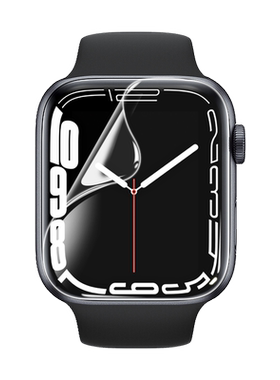 适用AppleWatch8保护膜iwatch7手表膜s7苹果5iwatchse6水凝膜3ultra4se全包膜s8watchs表膜iwatchultra钢化膜