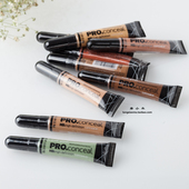 美国L.A. girl洛杉矶女孩遮瑕膏高光修容 遮瑕液痘印遮盖黑眼圈