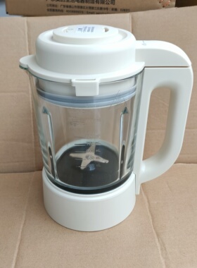 美的破壁机PB80D26加热搅拌杯现磨豆浆机玻璃杯上座搅拌杯