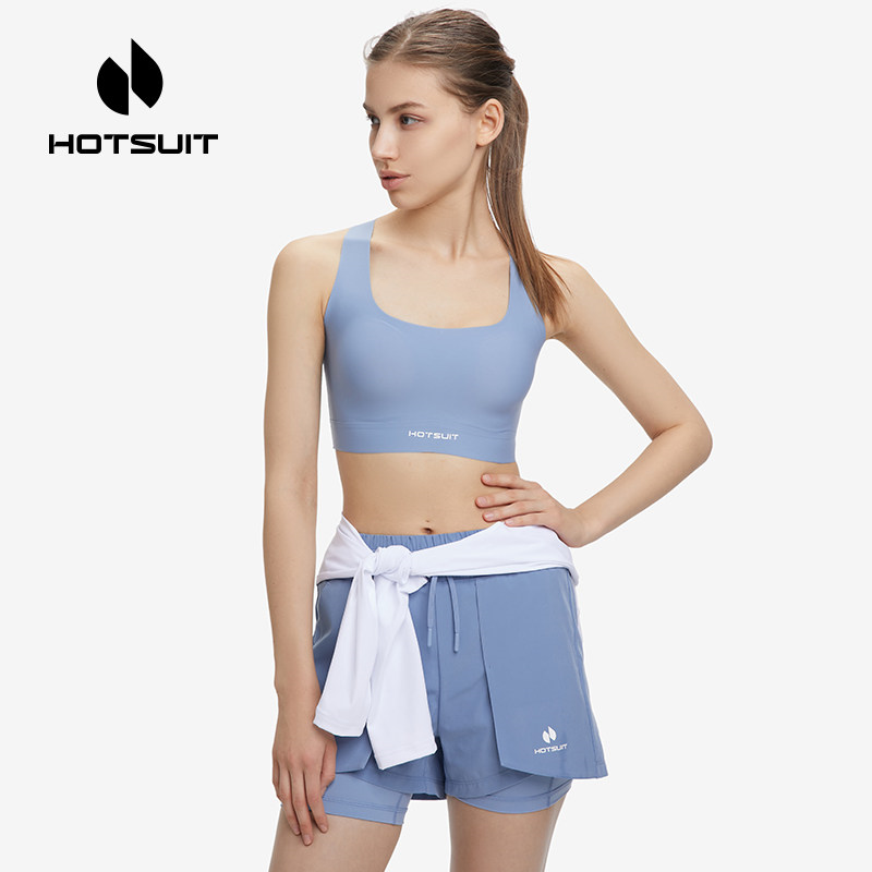 hotsuit后秀运动内衣女2026年夏季训练跑步防震文胸健身拳击背心