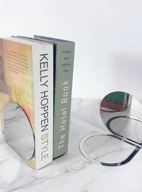 极简样板间不锈钢书立家居售楼