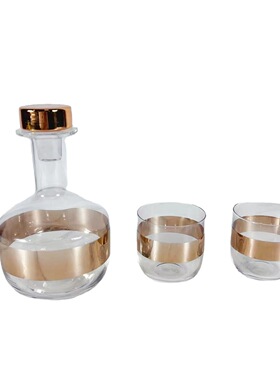 现代简约透明玻璃酒具酒杯家用商