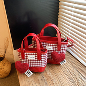 新年儿童手提包包2026新款 压岁钱拜年红包女童洋气女孩单肩斜挎包