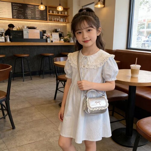 儿童包包2026新款网红洋气时尚女童宝宝手提小方包女孩单肩斜挎包