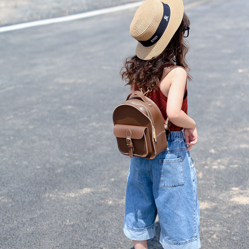 幼儿园女童宝宝迷你小书包网红洋气小男孩双肩包儿童出游配饰背包