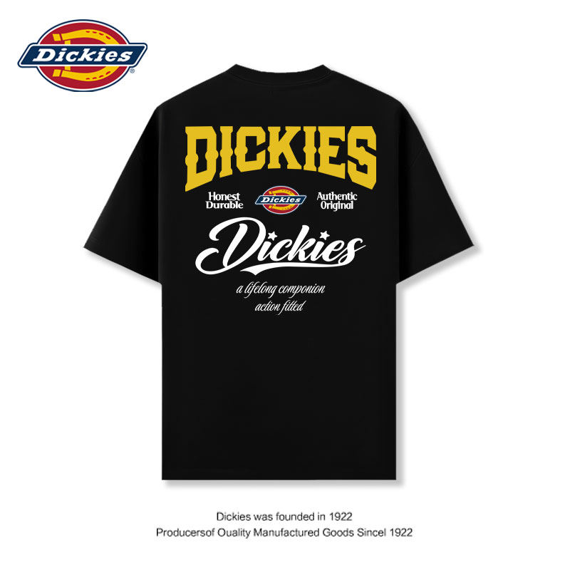 Dickies夏季潮牌短袖T恤男女同款宽松版型索罗娜印花情侣款上衣