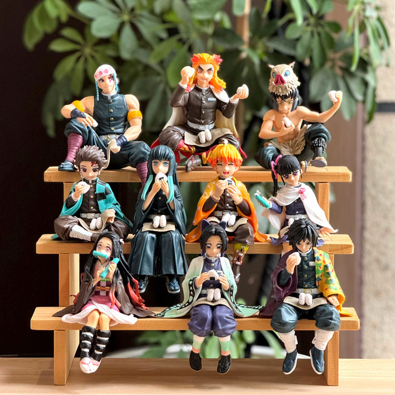Demon Slayer Anime Fiqur Tanjiro Nezuko Zenitsu Shinobu