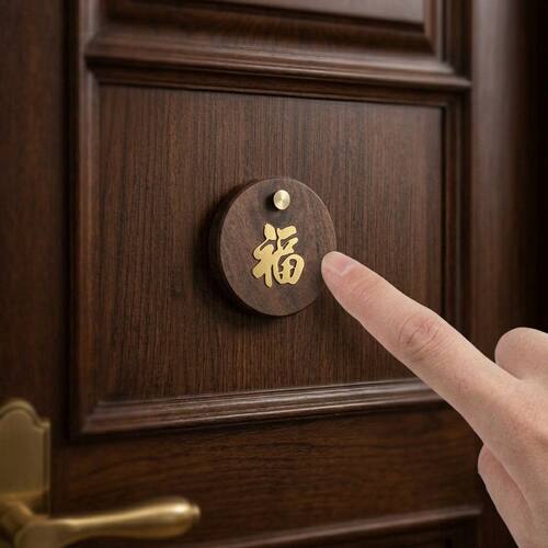 防盗门猫眼遮挡盖防偷窥门镜盖子家用堵孔神器保护开关后盖防撬盖