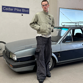 长裤 DTHEREAL 25FW做旧洗水复古多口袋网兜宽松百搭工装