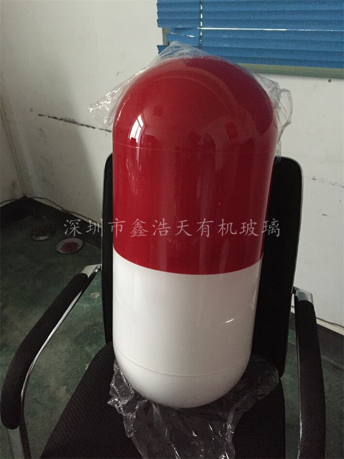 定做亚克力半球,圆管,空心球,药丸灯罩,彩色球,拼接球圆管罩