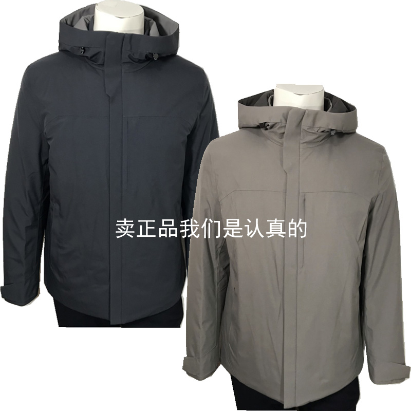 男装专柜正品2023冬款JK5C50627商务休闲修身羽绒服连帽JK5C50617