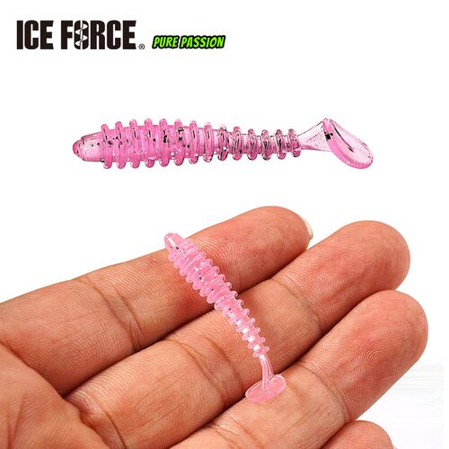 ICEFORCE根钓软饵迷你虾味小饵