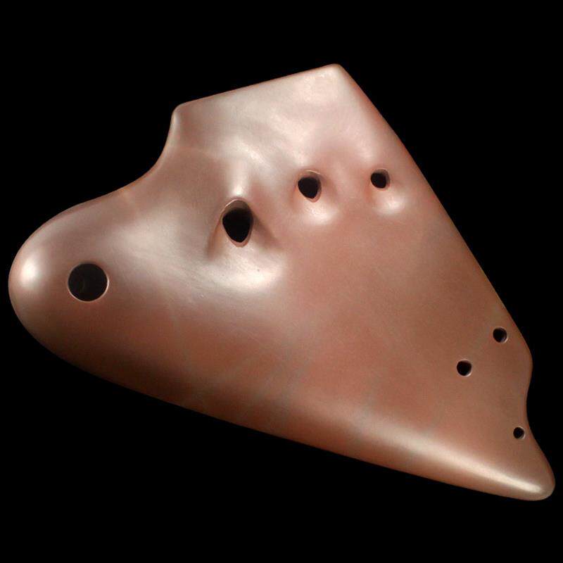 台陶笛阿nju湾g 游学志 三管ag紫砂陶笛志 3管中音调陶笛 专业演