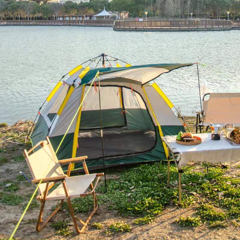 徽羚羊全自动速开免搭建帐篷户外加厚防晒3-4人帐篷