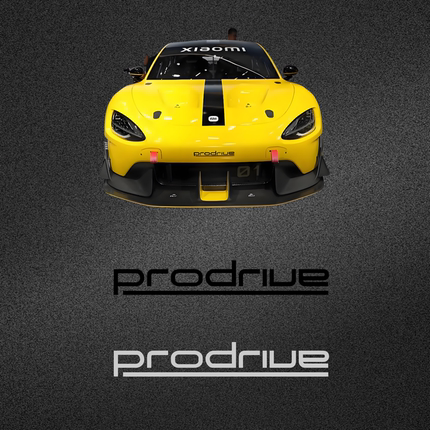 车永佳 Prodrive赛车改装拉花普罗迪赞助商车身保险杠PET装饰贴纸