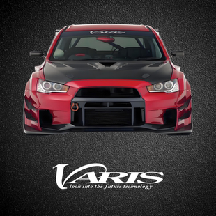 车永佳 VARIS保险杠包围改装拉花jdm前挡玻璃遮阳压头贴纸