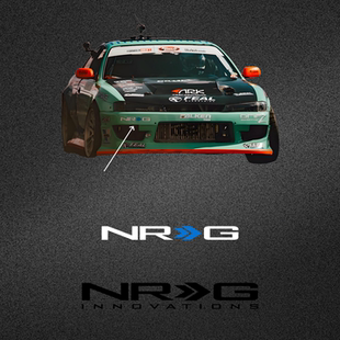 饰贴纸拉花 车贴赛车赞助商车身包围保险杠装 车永佳 nrg高性能改装