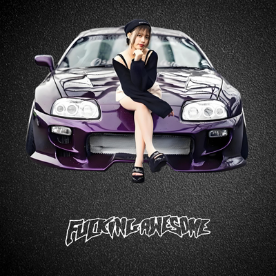FuckingAwesome真棒jdm前挡车贴